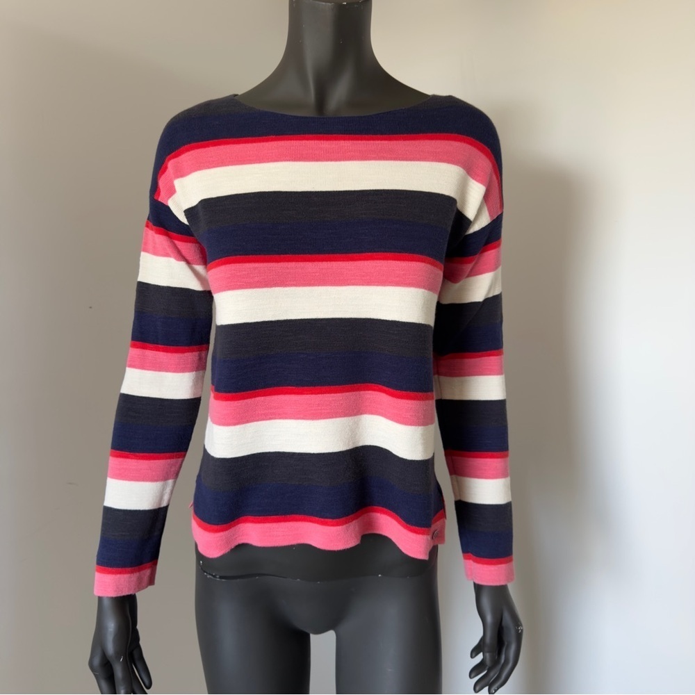 110. Marc O’Polo Striped Cotton Sweater | 100% Cotton | XS